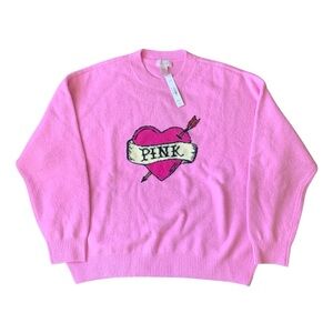 PINK Victoria's Secret Pink Crew Neck Sweater